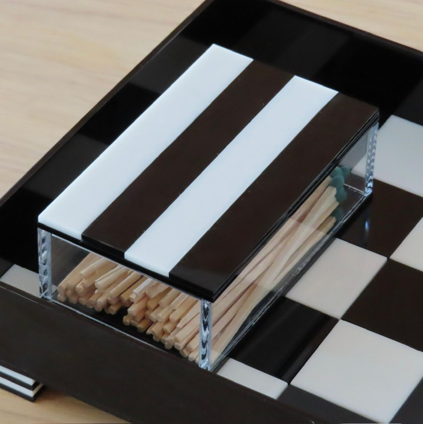 Fósforo Box Stripes Black