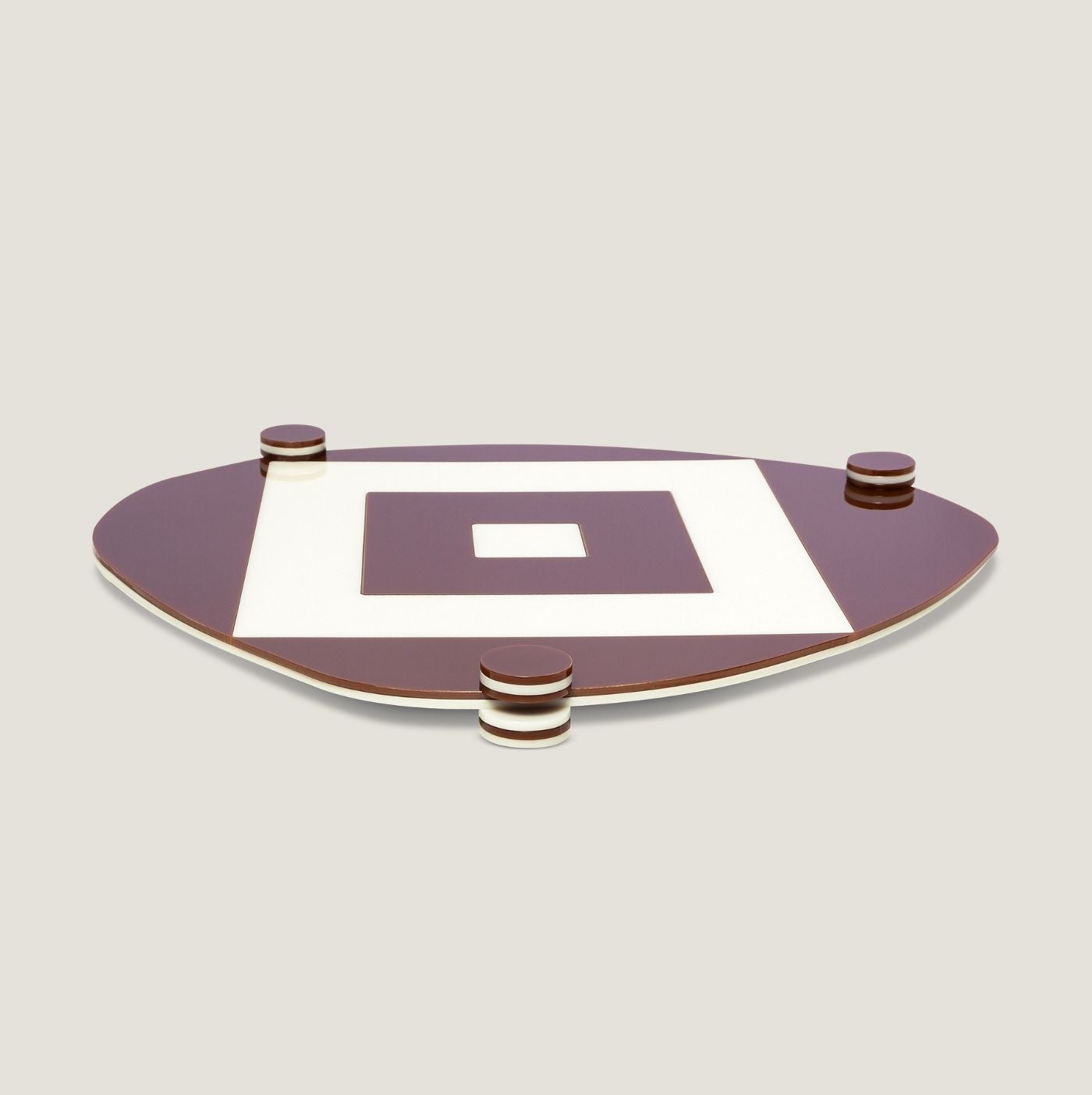 Serving G Stripes Brown