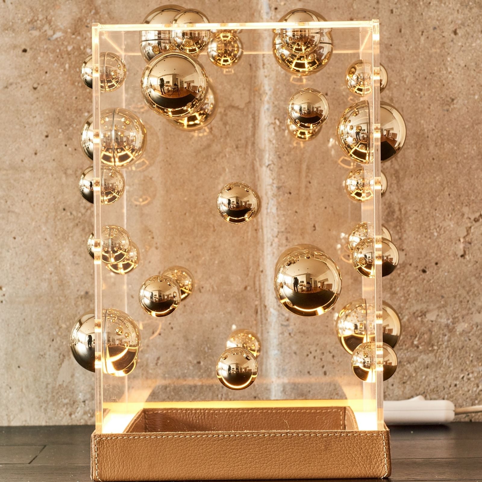 Match Lamp Gold