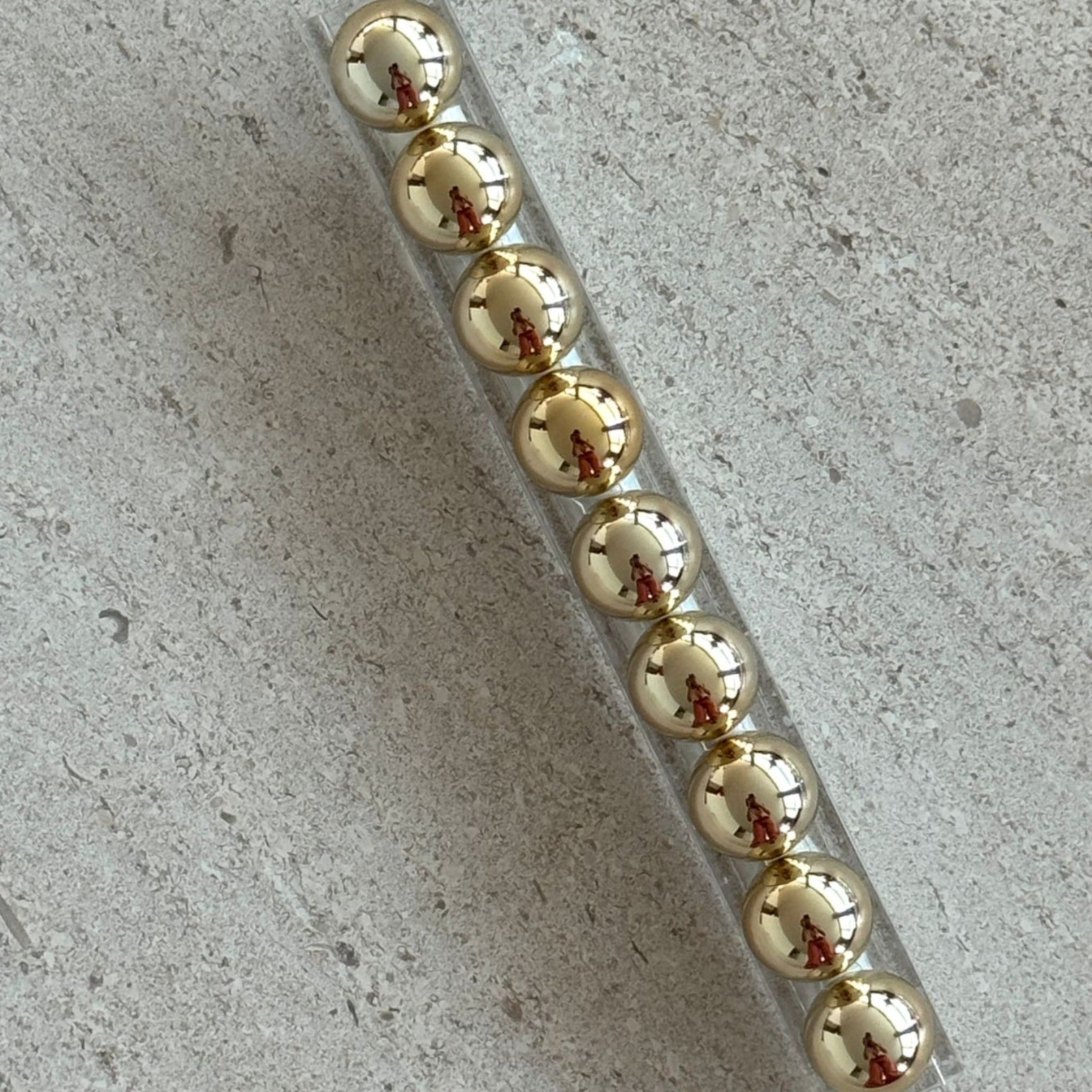 Baby Mezuzah Gold