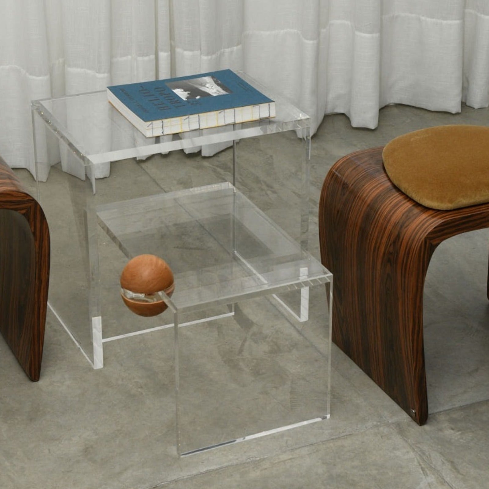 Mesa Meia Lua Madeira