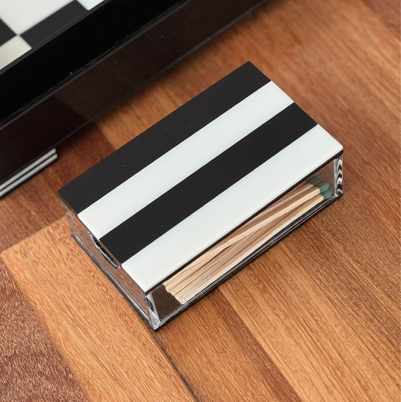 Fósforo Box Stripes Black