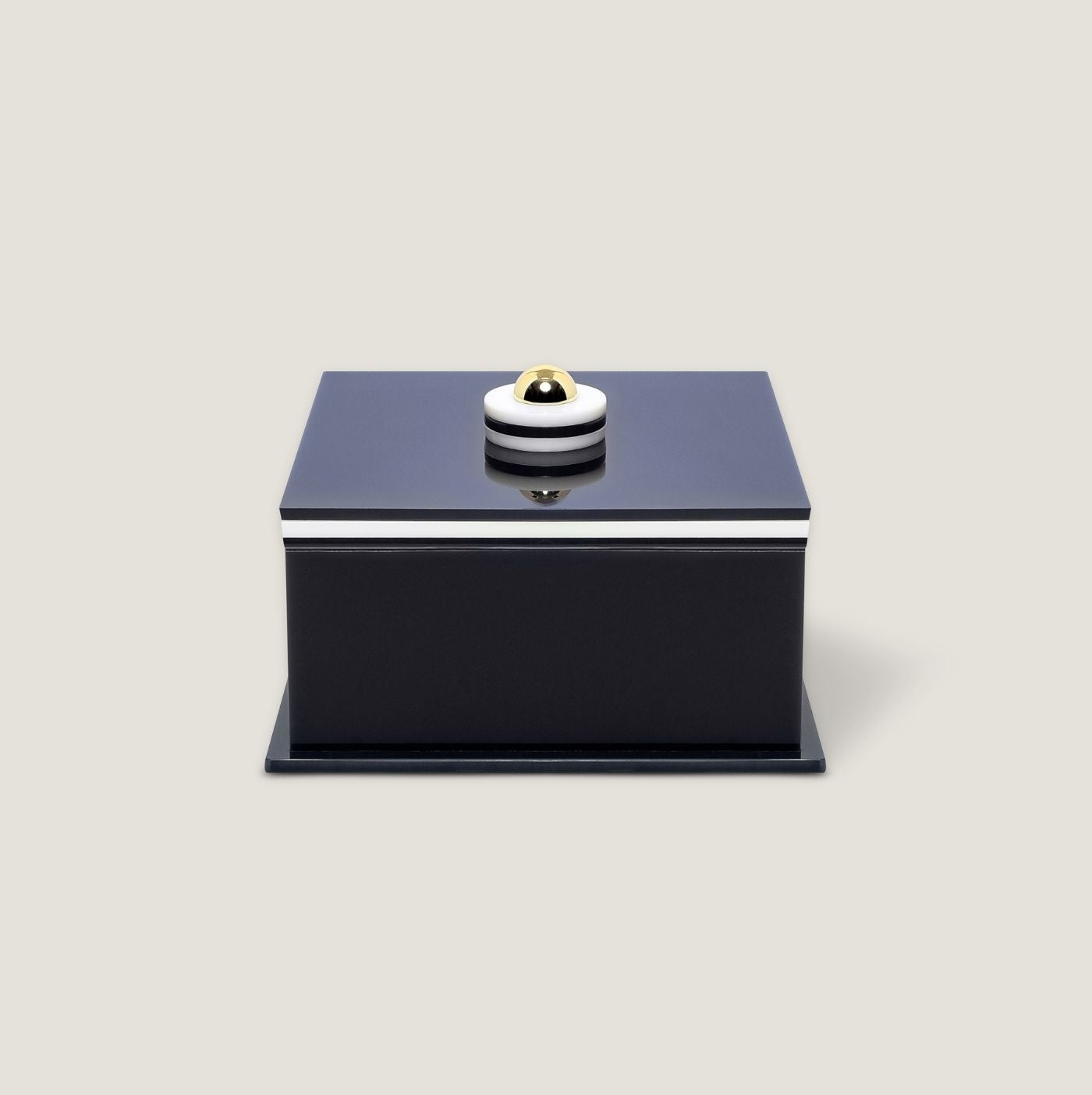 Micro Box Stripes Black