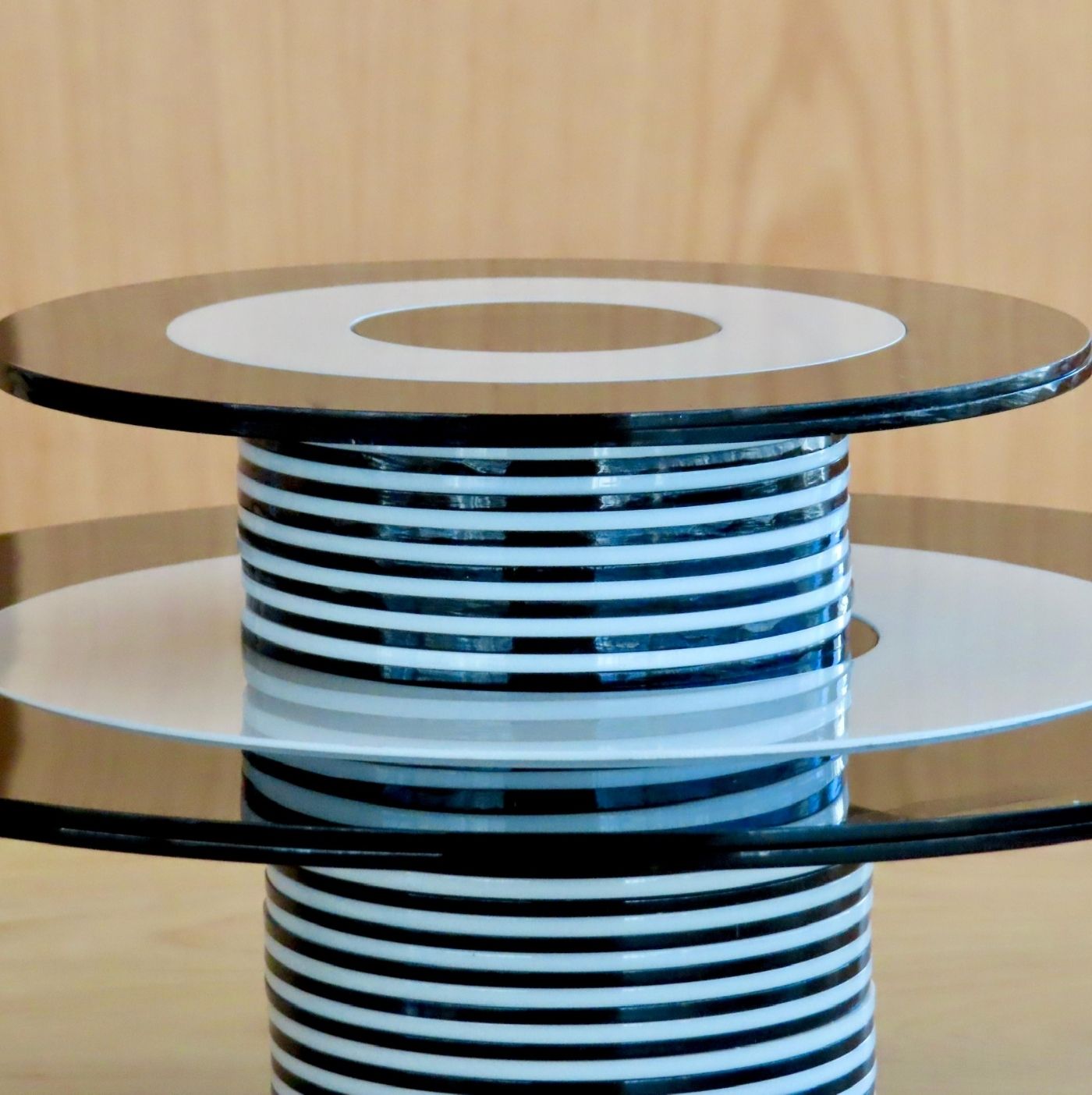 Mini Cake Stripes Black